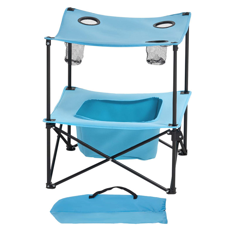 Rectangular Metal Folding Outdoor Camping Table , 56cm cm W 56cm cm D
