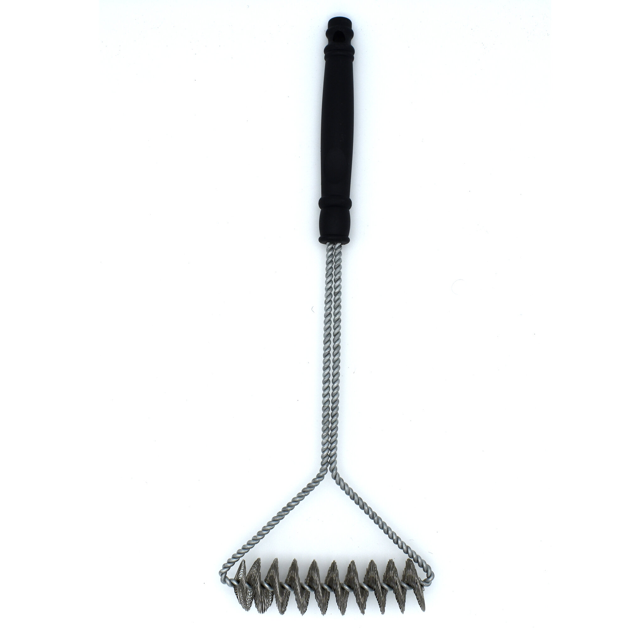 Mr. Bar-B-Q Plastic 17.91-in Grill Brush Stainless Steel | 06485LWS