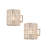 Eidson Steel Flush Mounted Sconce-129742130