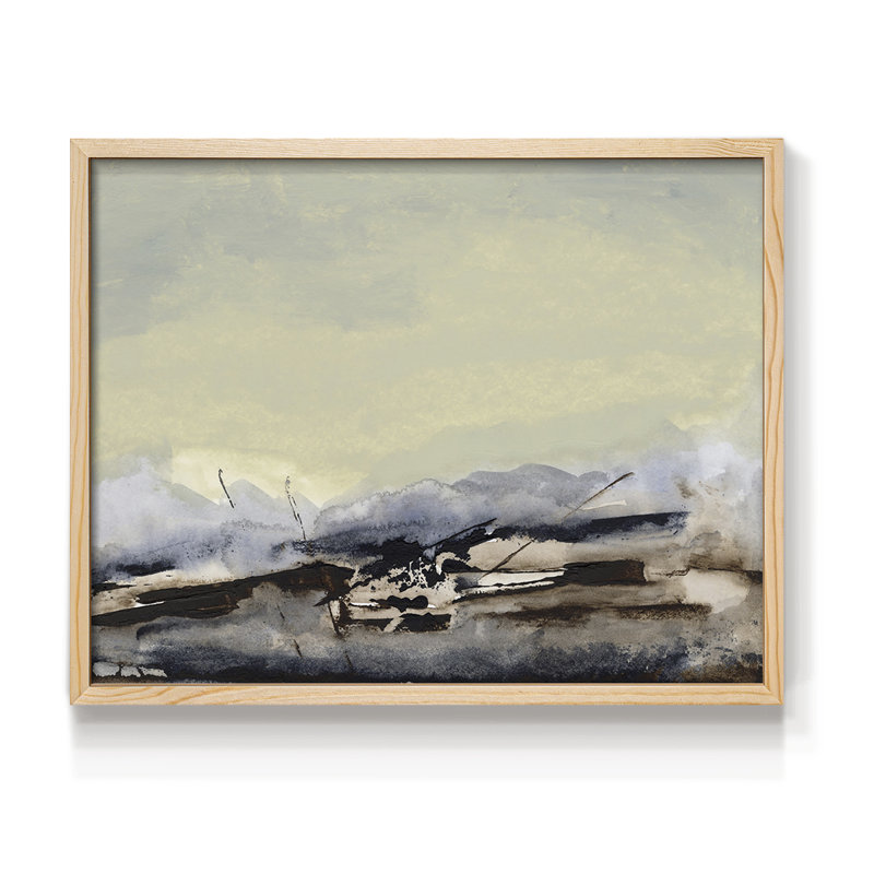 Shanthih II -Framed Print - Restickable, 8" H x 10" W, Natural
