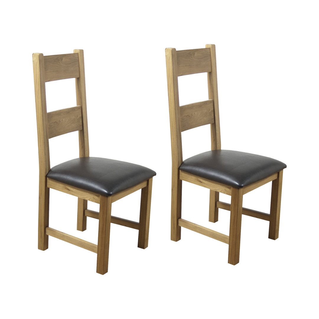 Ashly Solid Oak Dining Chair