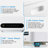 3 In 1 8000 BTU Portable Air Conditioner with Dehumidifier & Fan, 2 Fan Speeds, 24H Timer, Remote Control, Energy Efficiency