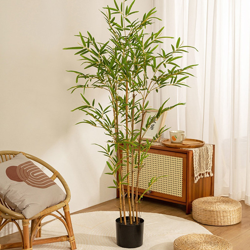 Faux Bonsai Plant in Freestanding, 90H