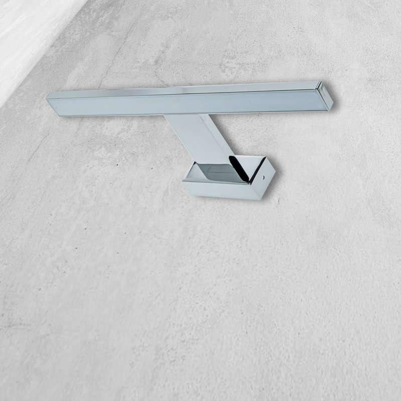 Berghauser Vanity Light, 4cm H x 30cm W x 11cm D, Chrome