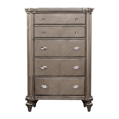 Dulandina 5 Drawer 38" W Chest