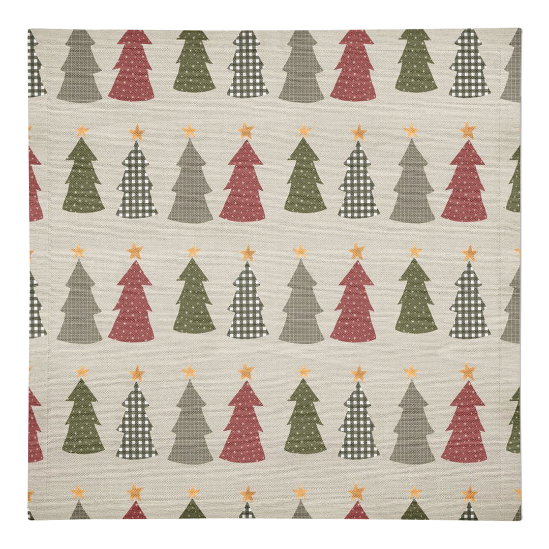 Divith Cotton Twill Floral Square Napkin The Holiday Aisle® 