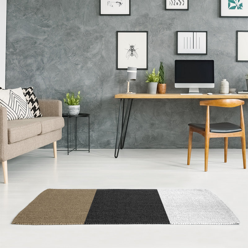 Chenille Indoor Rug, Rectangle 4' x 6'