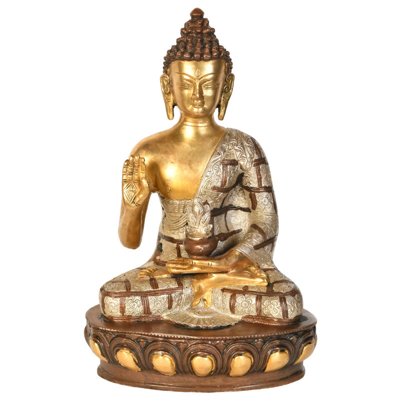 Bouddha tibétain bénissant le Bouddha