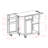 Kedwin Solid Wood Kitchen Cart