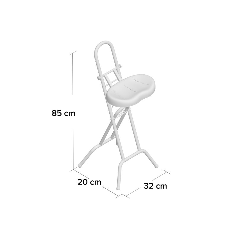 Adjustable Height Lab Stool