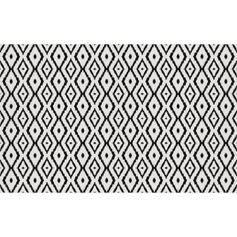 Peler et coller la bordure géométrique, L 120 po x l 192 po