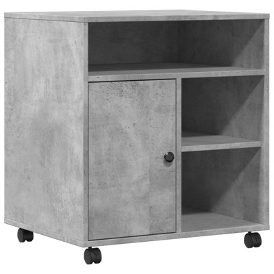 Printer Stand With Wheels 23.6"X19.7"X26.4" by Loon Peak