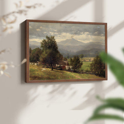 Paysages rétro-CCII - reproduction encadrée