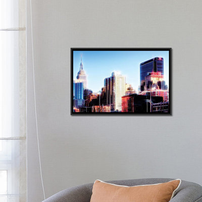 « rêve city » sur toile