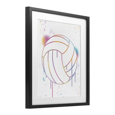 «Graffiti Volleyball Drip», impression par Marcus Prime