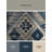 Machine Washable Paulett Global Inspired Block Print Rug in Gray – Gray Binding-1373164221