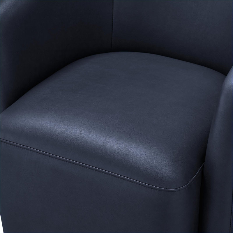 Fauteuil demi-tonneau rotatif Ardena, Bleu