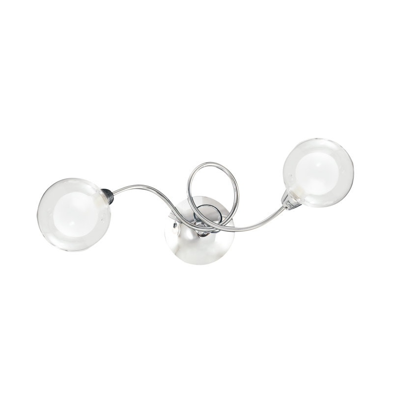 Lindbergh Glass Semi Flush Mount