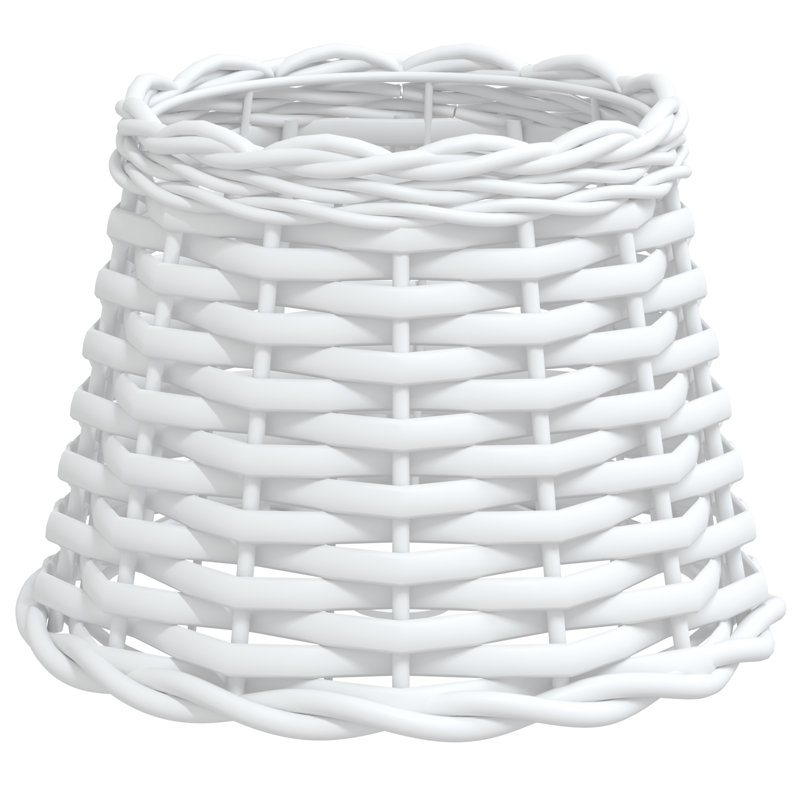 Empire Lamp Shade ( Screw On ), White, 28cm H x 45cm W x 45cm D