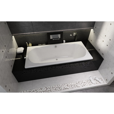 1850mm x 900mm Soaking Acrylic Bathtub