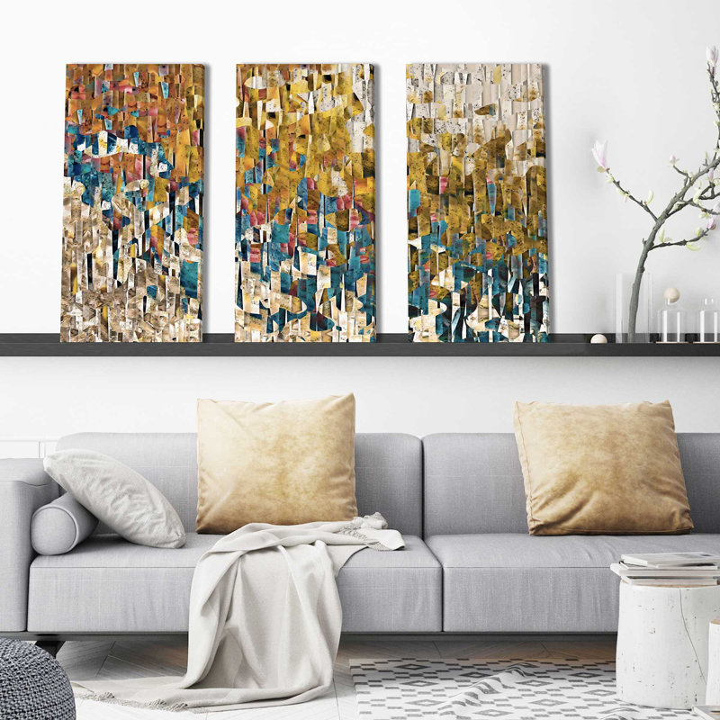 "1 John 1:7. Cleansed From All Sin" By Mark Lawrence 3 Piece Graphic Print Set On Canvas