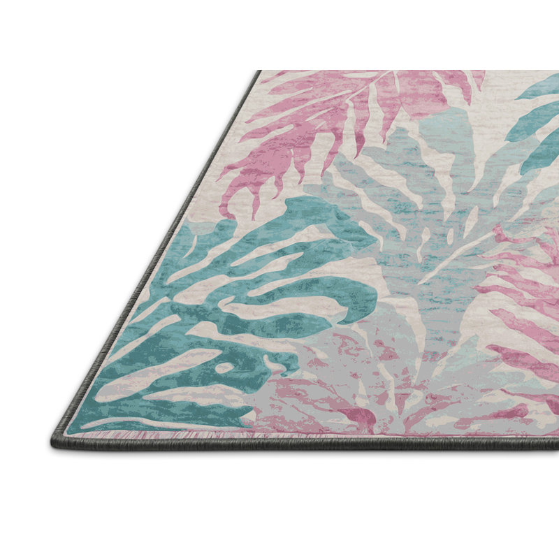 Tapis gris soyeux et moelleux, Tapis de couloir 2 pi x 4 pi