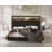 Upholstered Bookcase Bed-70818169-70818168