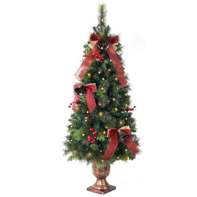 Lighted Artificial Christmas Tree
