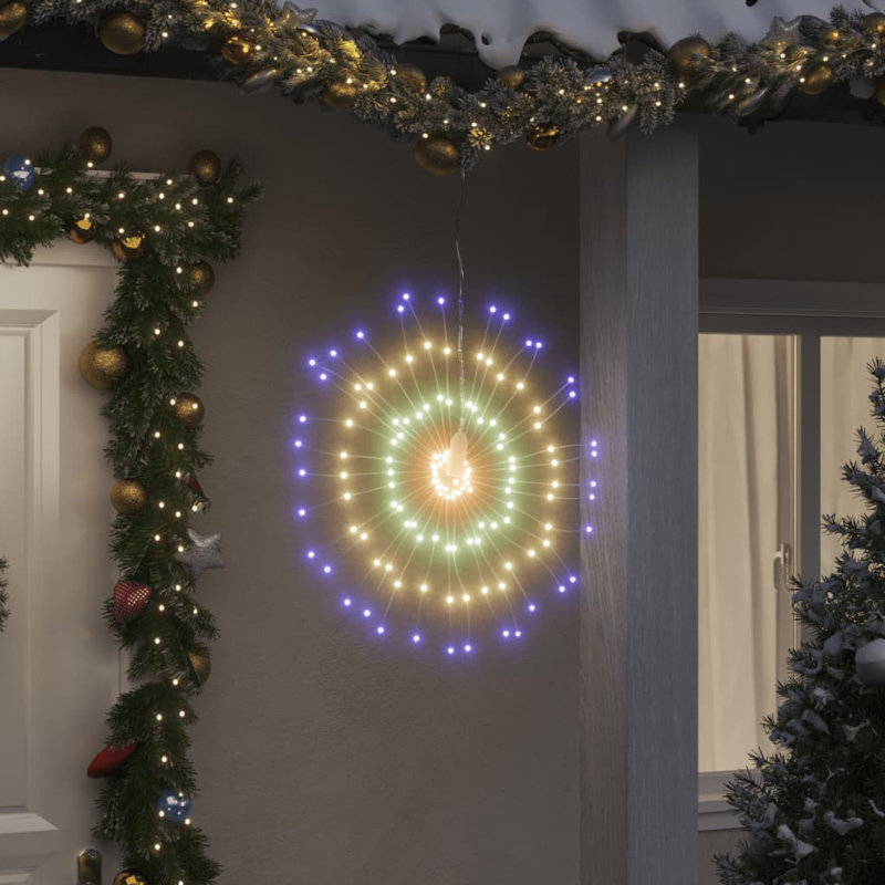 LED Lighted Window Décor, Multicolour