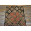 Antique American Trellis Lattice Folk Art Design Small 19th Century Hooked Rug