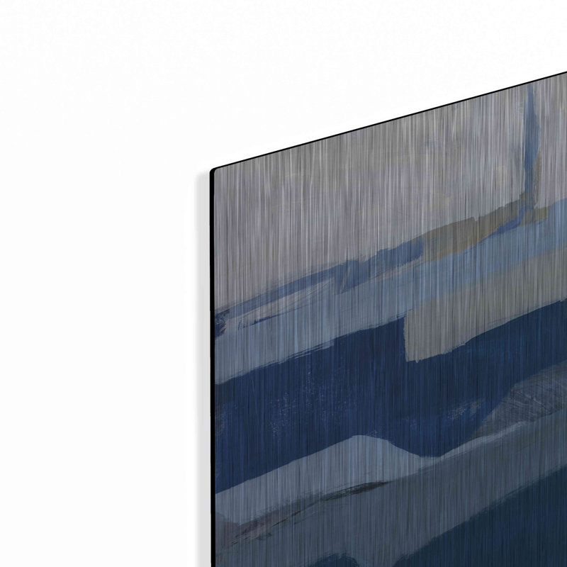 Red Barrel Studio® «Crisp Day v2» par Jo Maye, art mural en métal, H 12 po x l 12 po