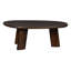 Solid Wood 3 Legs Coffee Table