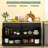 Buffet Cabinet With Storage Drawers, Nordic Style Sideboard-1027509905