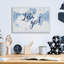 «Blueprint World Map Lets Go» par Sue Schlabach, art mural en verre acrylique-1346296215