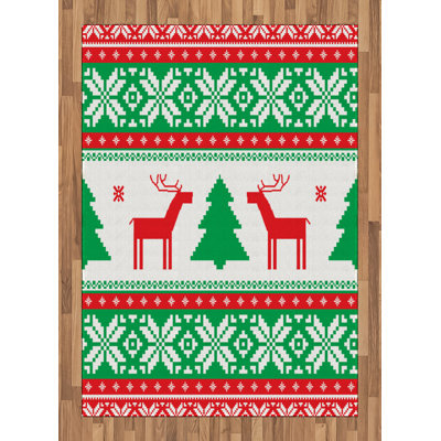 Oren Striped Hand Woven Area Rug