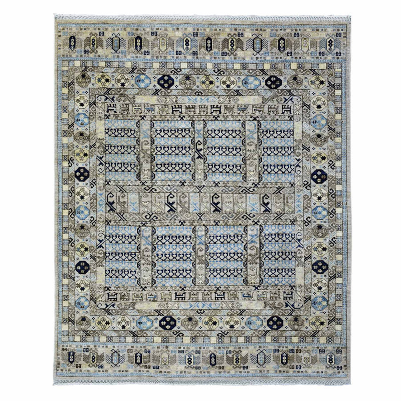 Swaliya One-of-a-Kind Rectangle 8'0" X 9'9" New Age Area Rug in