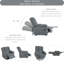 Fauteuil inclinable surdimensionné 500 lb-1485450046-1485450044