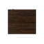 Table d'appoint 16 pouces avec porte de grange et tablette ouverte Arno