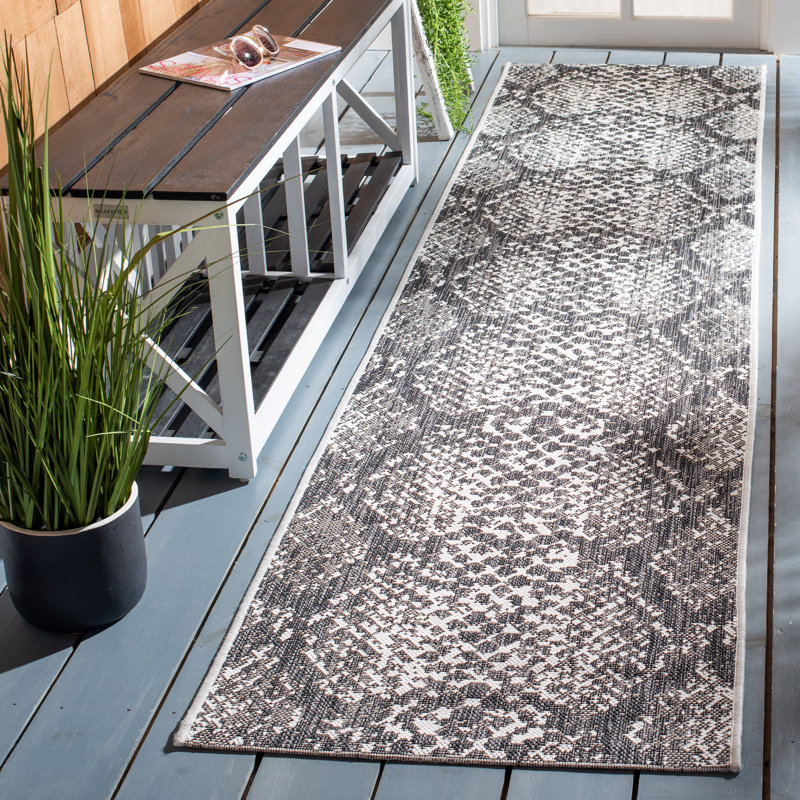 Aure Performance Animal Print Indoor/Outdoor Area Rug, Runner 2'2" x 9'