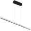 Weaverville 1 - Light Matte Black LED Pendant-94642023