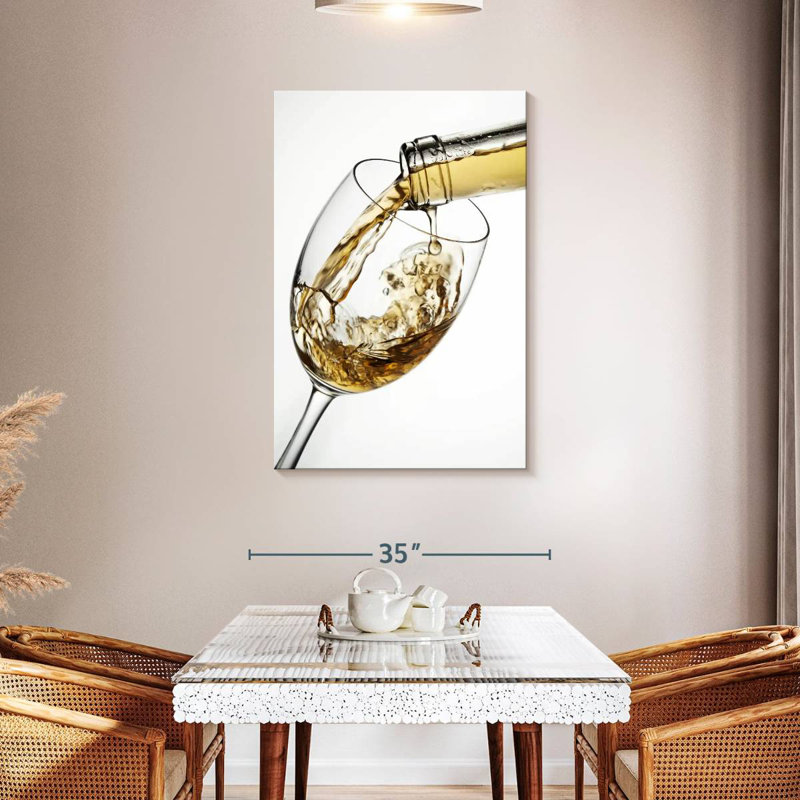 Yarlin Serving White Wine, 45" H x 30" W