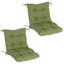 Coussins de siège et de dossier capitonnés 20 po x 40 po x 3,5 po pour l'extérieur et l'intérieur (ensemble de 2)-714821974-715763466-716918467