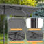 Parasol de terrasse 11x7Ft Double Face-875607738