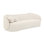 Canapé en velours texturé crème Tov Furniture