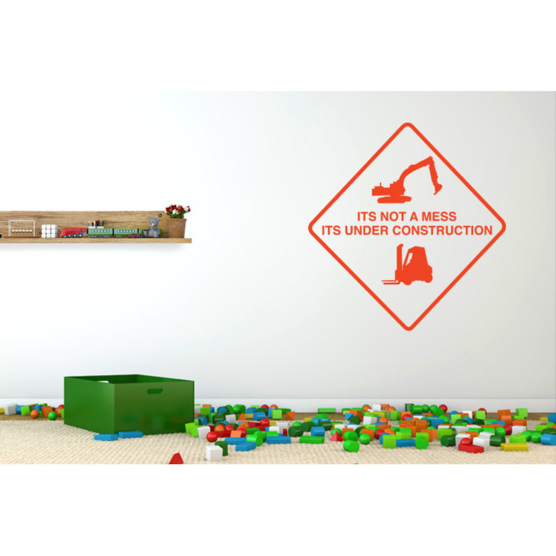 Wall Decal, Orange