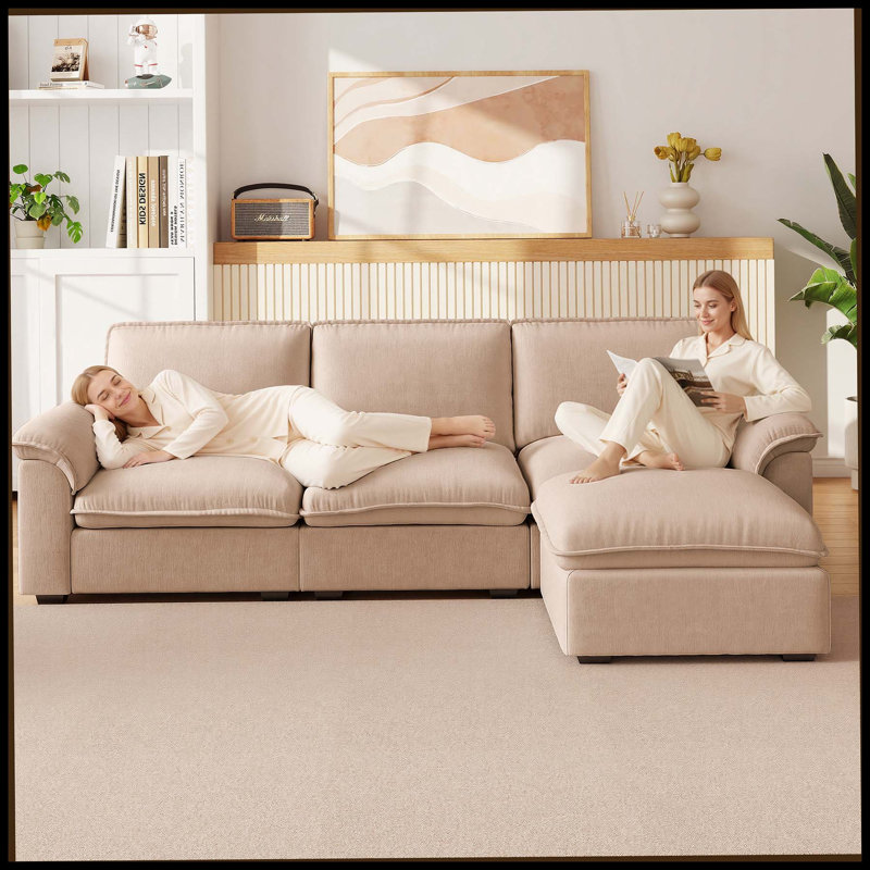 Canapé modulaire Cloud Couch For L, Café