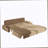 94.5"  King Size   Pull Out Sofa Bed,3-In-1 Convertible Sleeper Sofa,Multi-Functional Corduroy  Bed,Camel-618539241