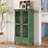Rustic 55'' Tall Storage Cabinet With Drawer-1985199255