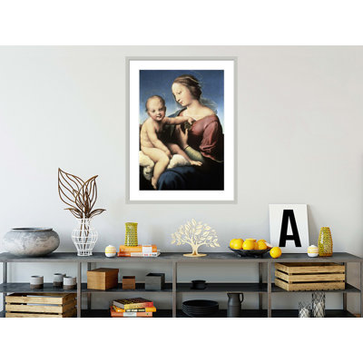 Niccolini-Cowper Madonna par Raphael - impression giclée sur cadre
