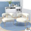 Upholstered Barrel Chair-1547793179